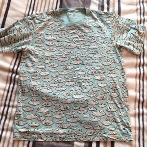 Men’s Kaws cloud tee